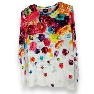 Designer 🧑‍🎨 Look 👀 Prabal Gurung for Target 🎯 Floral Long Sleeve Tee